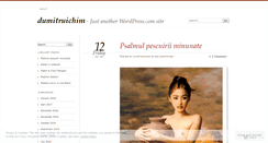 Desktop Screenshot of dumitruichim.com